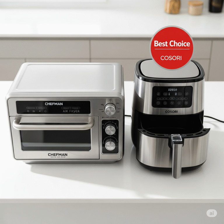 chefman digital air fryer vs best choice air fryer