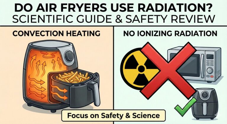 do air fryers use radiation